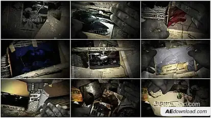 Detective Video Displays template preview
