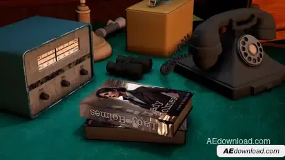 Detective Novel Promotion Premiere Pro template preview