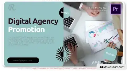 Digital Agency Promotion Premiere Pro template preview