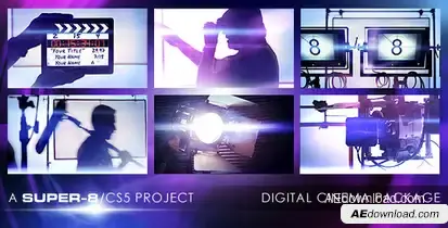 Digital Cinema Package Video Displays template preview
