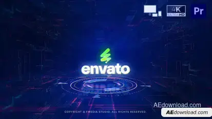 Digital Countdown V2- Premiere Pro Premiere Pro template preview