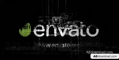 Digital Logo Reveal 3 in 1 Video Displays template preview