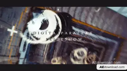 Digital Parallax Slideshow I Opener Video Displays template preview