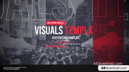 Documentary Opener Premiere Pro template preview