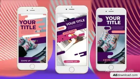 18 Fashion Stories Freebies template preview