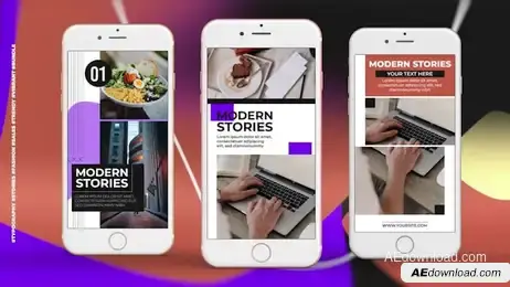 21 Modern Promo Stories Pack Freebies template preview