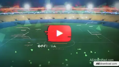 3D Stadium Logo Intro Freebies template preview