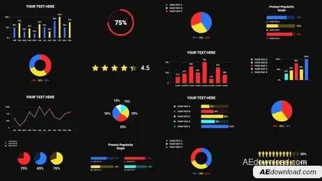 40 Infographics Pack Freebies template preview