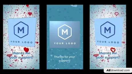 400K Followers Instagram Stories Freebies template preview