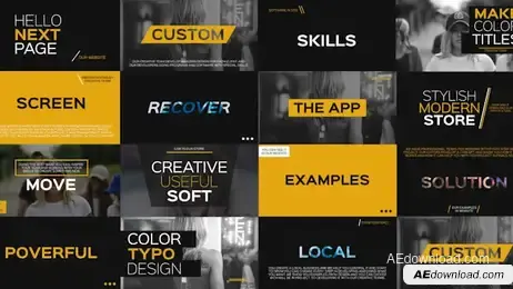 4k Creative Typography Freebies template preview