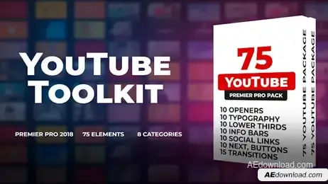 70 YouTube Toolkit Freebies template preview