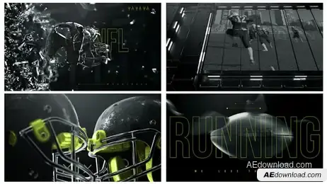 American Football Sports Pack Freebies template preview