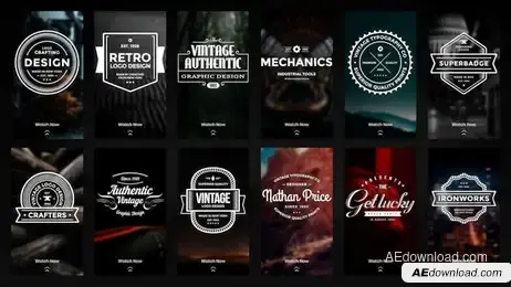 Authentic Vintage - Stories Freebies template preview