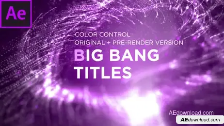 Big Bang Titles Freebies template preview