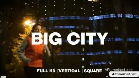 Big City Life - Urban Promo Freebies template preview