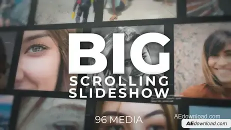Big Scrolling Slideshow Freebies template preview