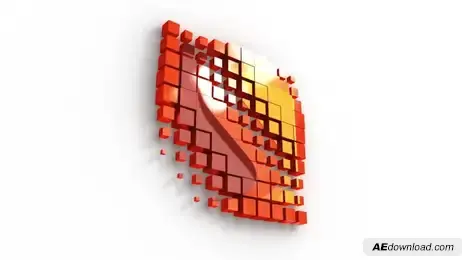Blocks Logo Reveal Freebies template preview
