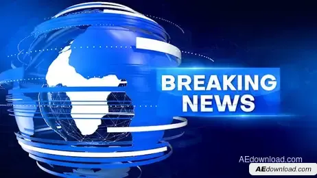 Breaking News Intro Freebies template preview