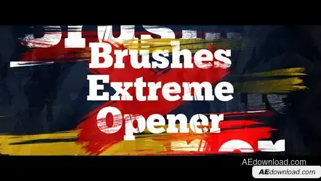 Brushes Extreme Opener Freebies template preview