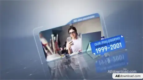 Business Corporate Timeline Slideshow Freebies template preview