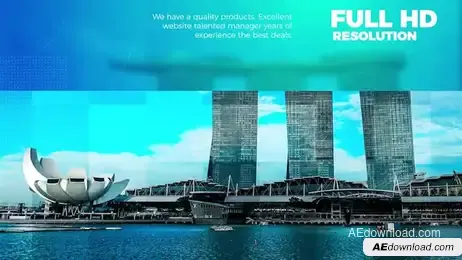 Bussines Slideshow Freebies template preview