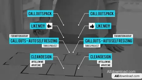 Call Outs Auto Self Resizing Freebies template preview