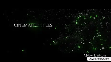 Cinematic Curl Titles Freebies template preview