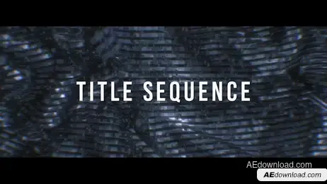 Cinematic Title Sequence Freebies template preview