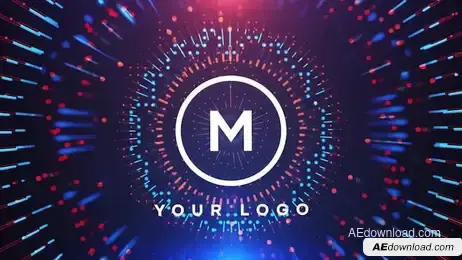 Circles Logo Reveal Freebies template preview