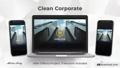 Clean Corporate Freebies template preview