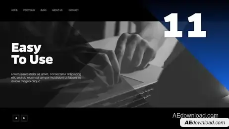 Clean Corporate - Minimalist Presentation Freebies template preview