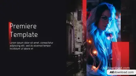 Clean Dark - Corporate Promo Freebies template preview