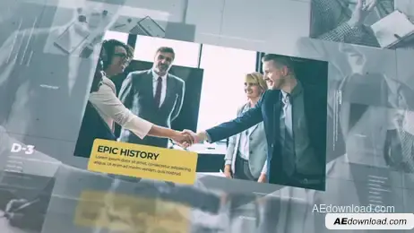 Clean Epic Corporate Freebies template preview