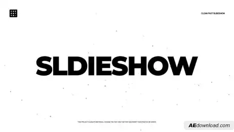 Clean Fast Slideshow Freebies template preview
