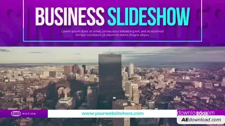 Corporate Business Slideshow Freebies template preview