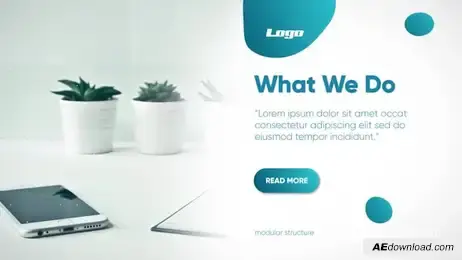 Corporate Presentation Freebies template preview