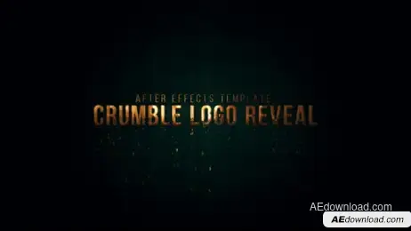 Crumble Logo Reveal Freebies template preview