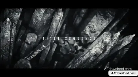 Dark Title Sequence Freebies template preview
