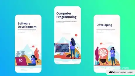 Development - Instagram Stories Freebies template preview