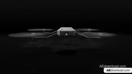 Drone Logo Reveal Freebies template preview