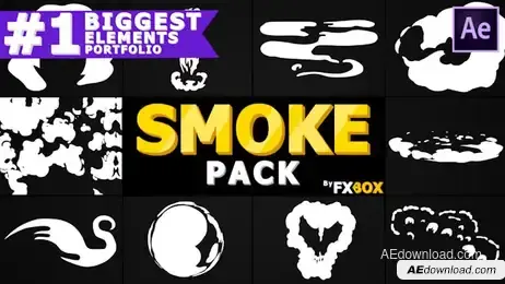 Dynamic Cartoon Smoke Freebies template preview