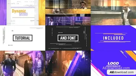 Dynamic Intro Freebies template preview