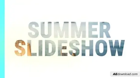Dynamic Summer Slideshow 4K Freebies template preview