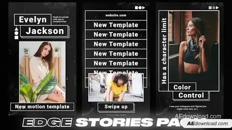 Edge Promo Stories Pack Freebies template preview