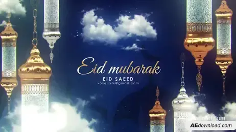 Eid Mubarak Opener Freebies template preview