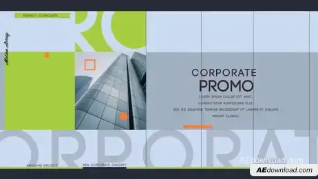Elegant Corporate Presentation Freebies template preview