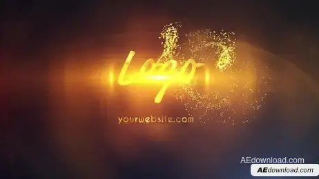 Elegant Particles Logo Freebies template preview