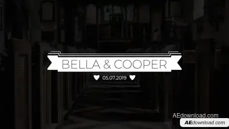 Elegant & Smooth Wedding Titles 4K Freebies template preview