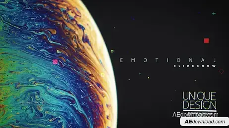 Emotional Slideshow Freebies template preview