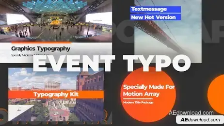 Event Typo / Mini Slides Freebies template preview